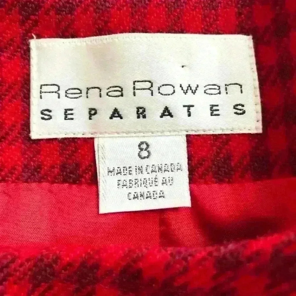 Red Tweed  Blazer - Picture 6 of 7